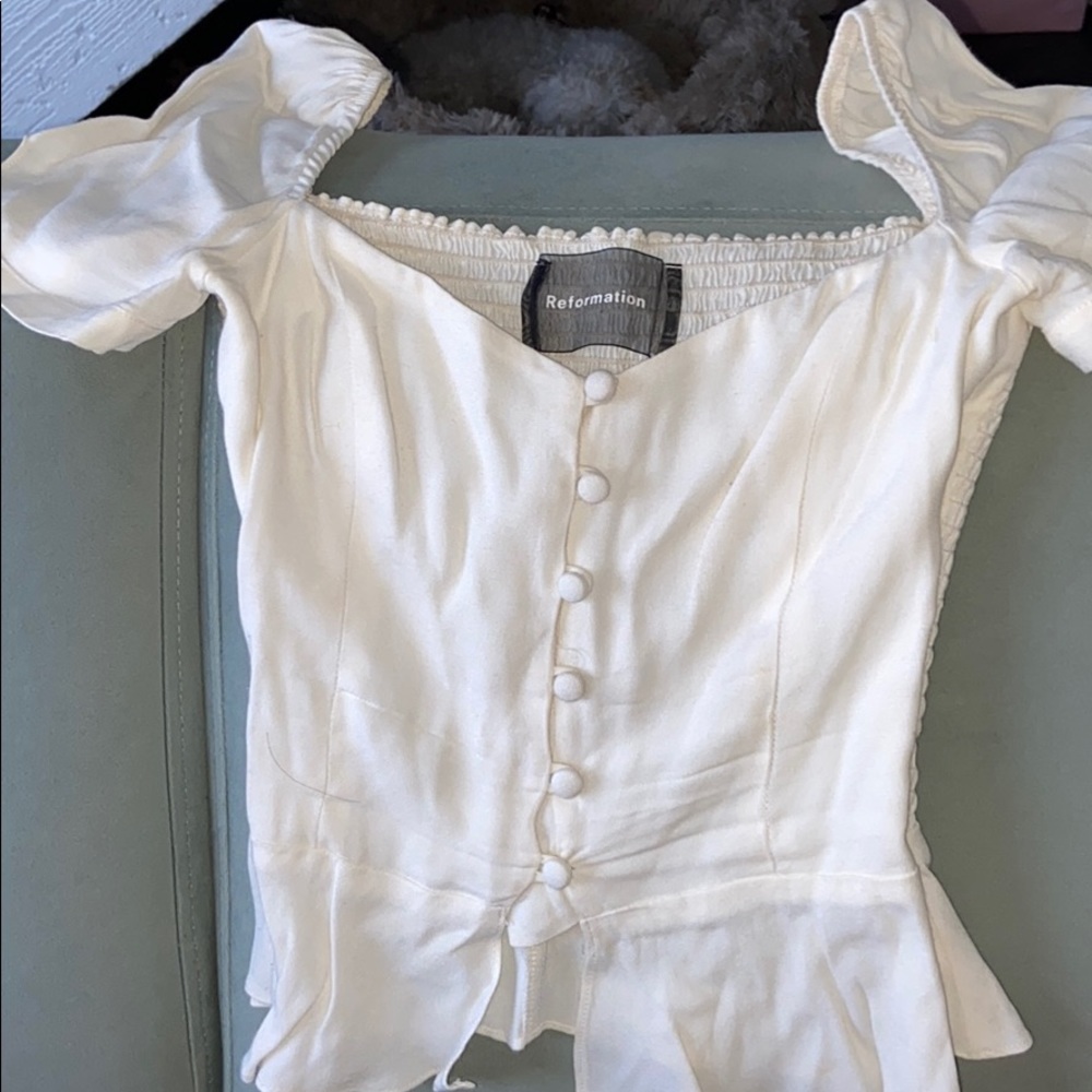Reformation Blouse